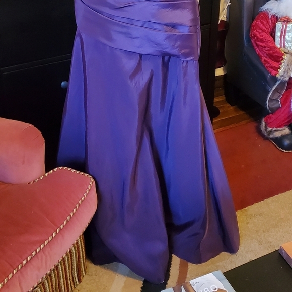 Water and waters women long purple Night dress Size 10 - Picture 4 of 11